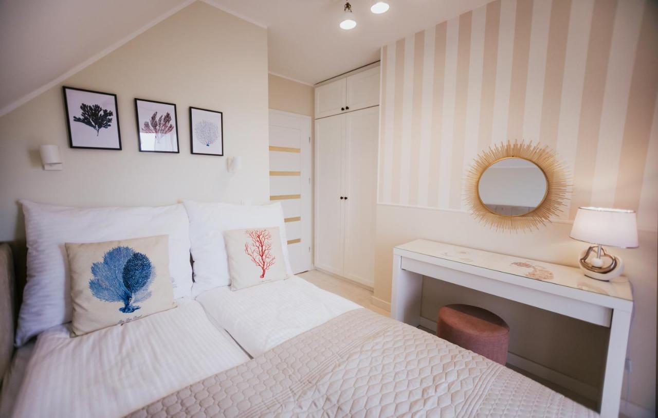 Apartamenty Biala Perla, Sauna, Rowery Jastrzębia Góra Dış mekan fotoğraf